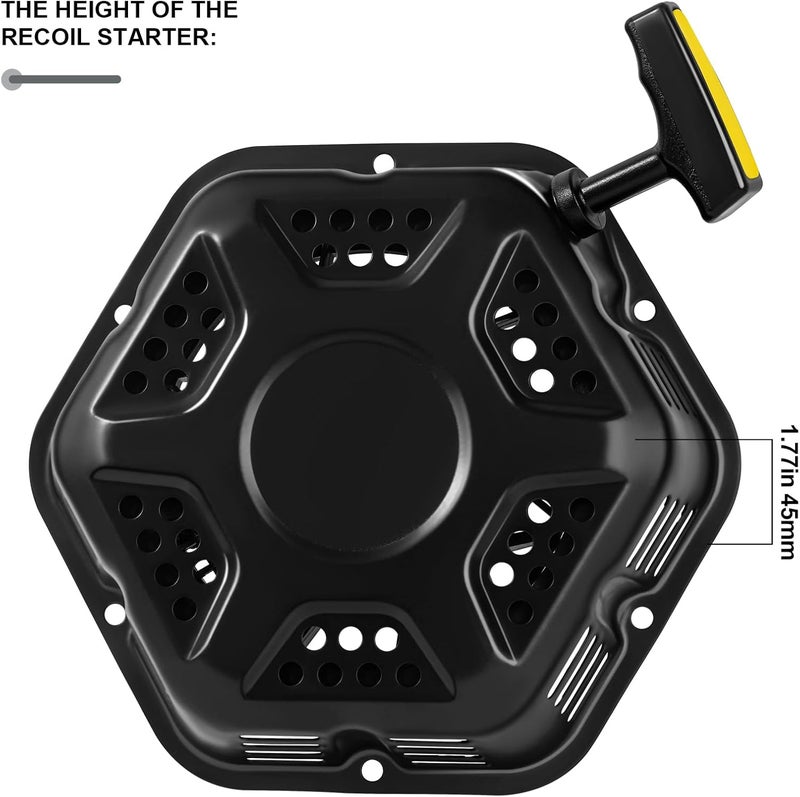 Sofo Original Pull Start Assembly for Champion 196cc 208cc 212cc 224cc 3000 3500 4000 4500 Watt 5.5hp 6.5hp Engine CPE Generator Water Pump Pressure Washer Recoil Starter Pull Cord Replacement - Image 4